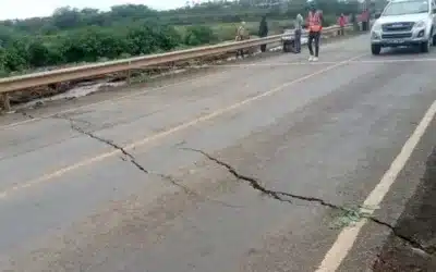 Mai Mahiu-Suswa Road Crack Study with GNSS